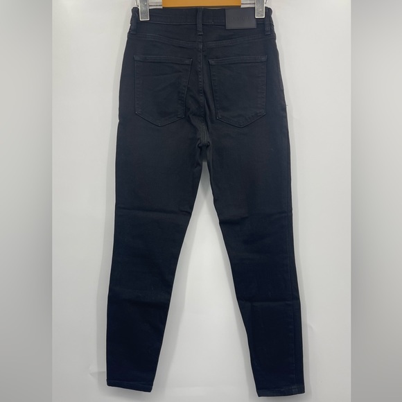 Everlane High Rise Skinny Jean Ankle in Black - Picture 8 of 11